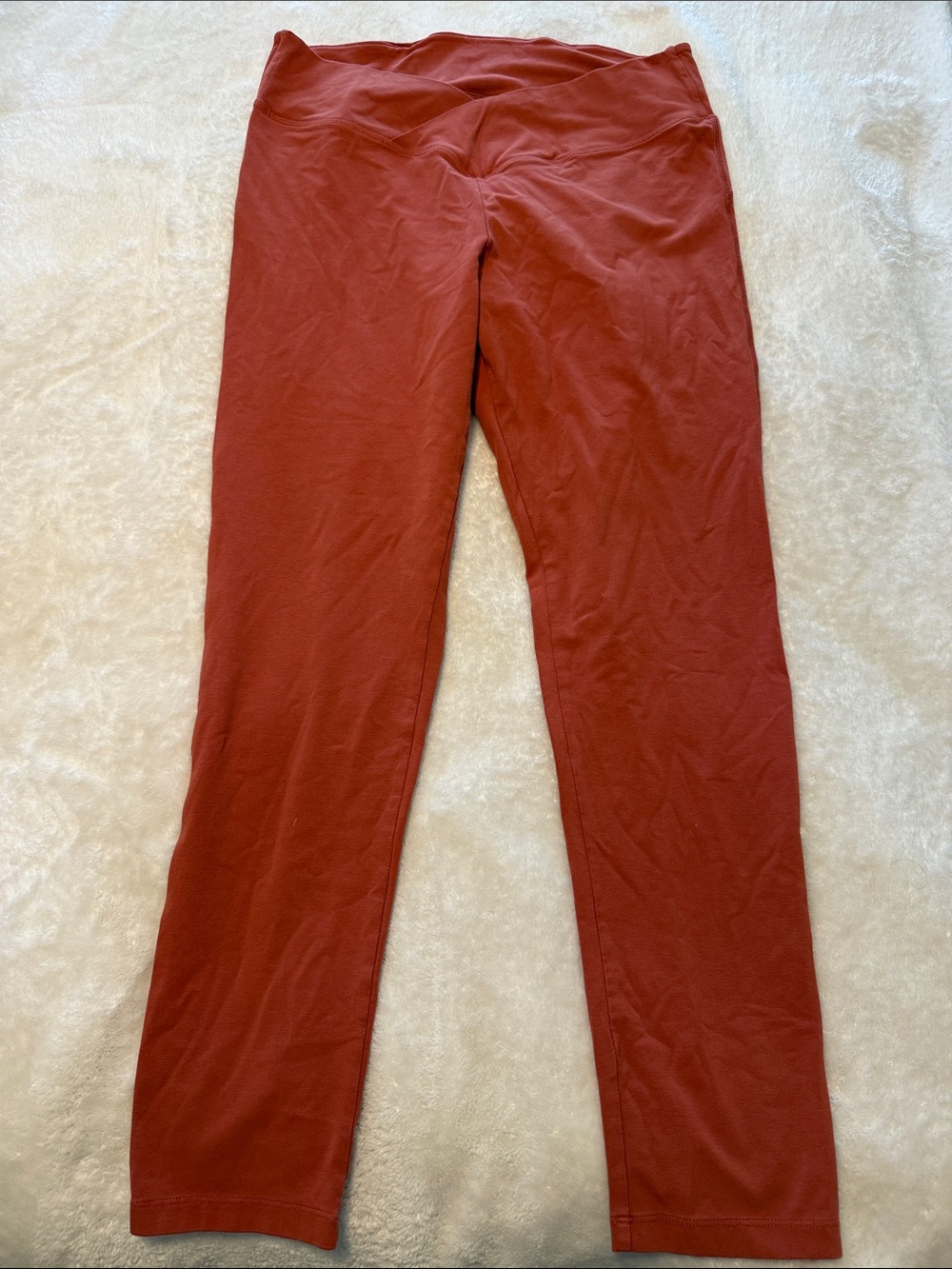 Victoria Secret Pink Stretch Casual Pants - Rust Red size xL